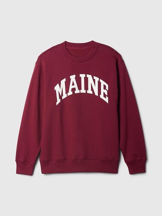 VintageSoft State Logo Sweatshirt Product Image