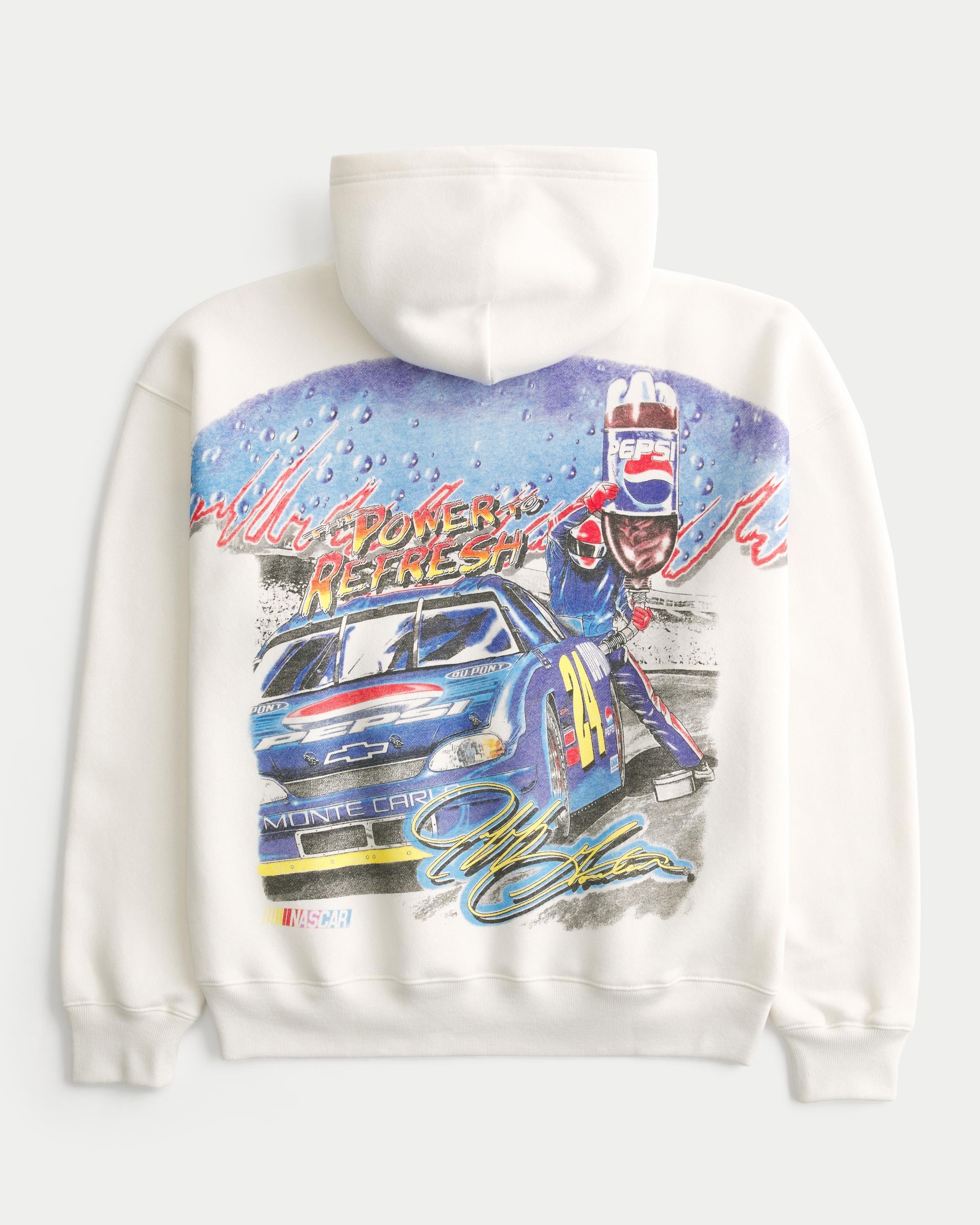 Boxy Jeff Gordon NASCAR Graphic Hoodie Product Image