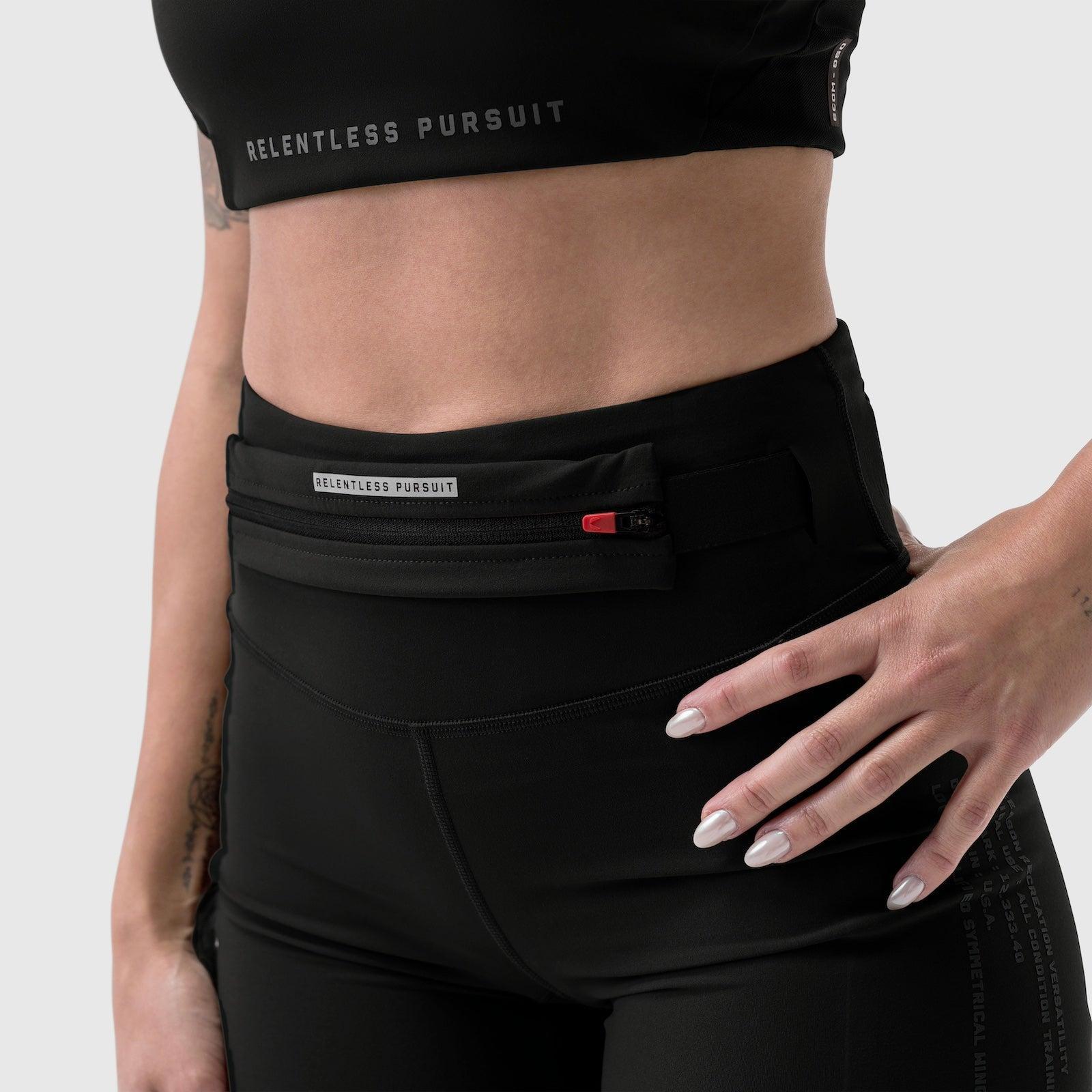 W029. Lycra® 3-in-1 Biker Short - Black Product Image