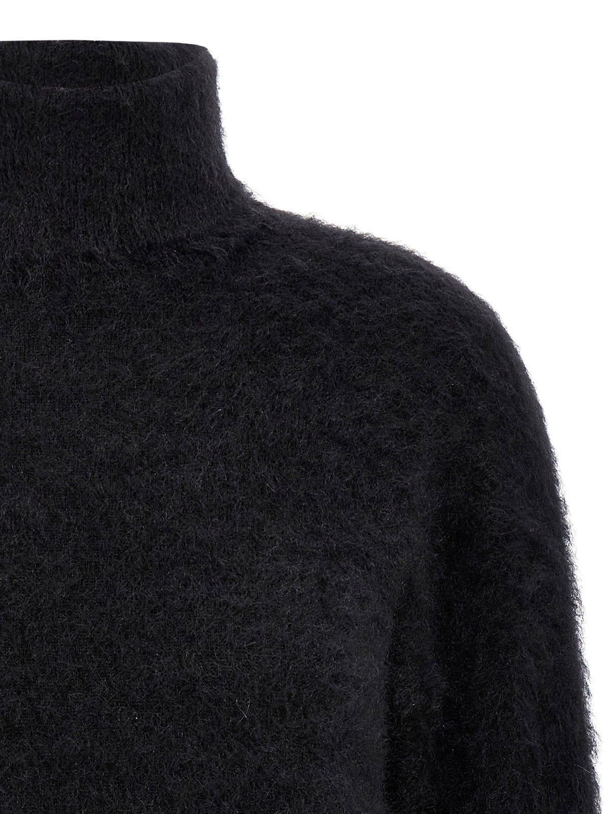 ALBERTA FERRETTI Long-sleeved Sweater In Black Product Image