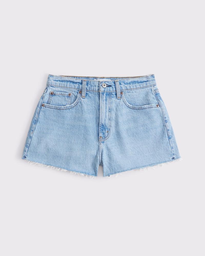 Curve Love High Rise Mom Short Product Image