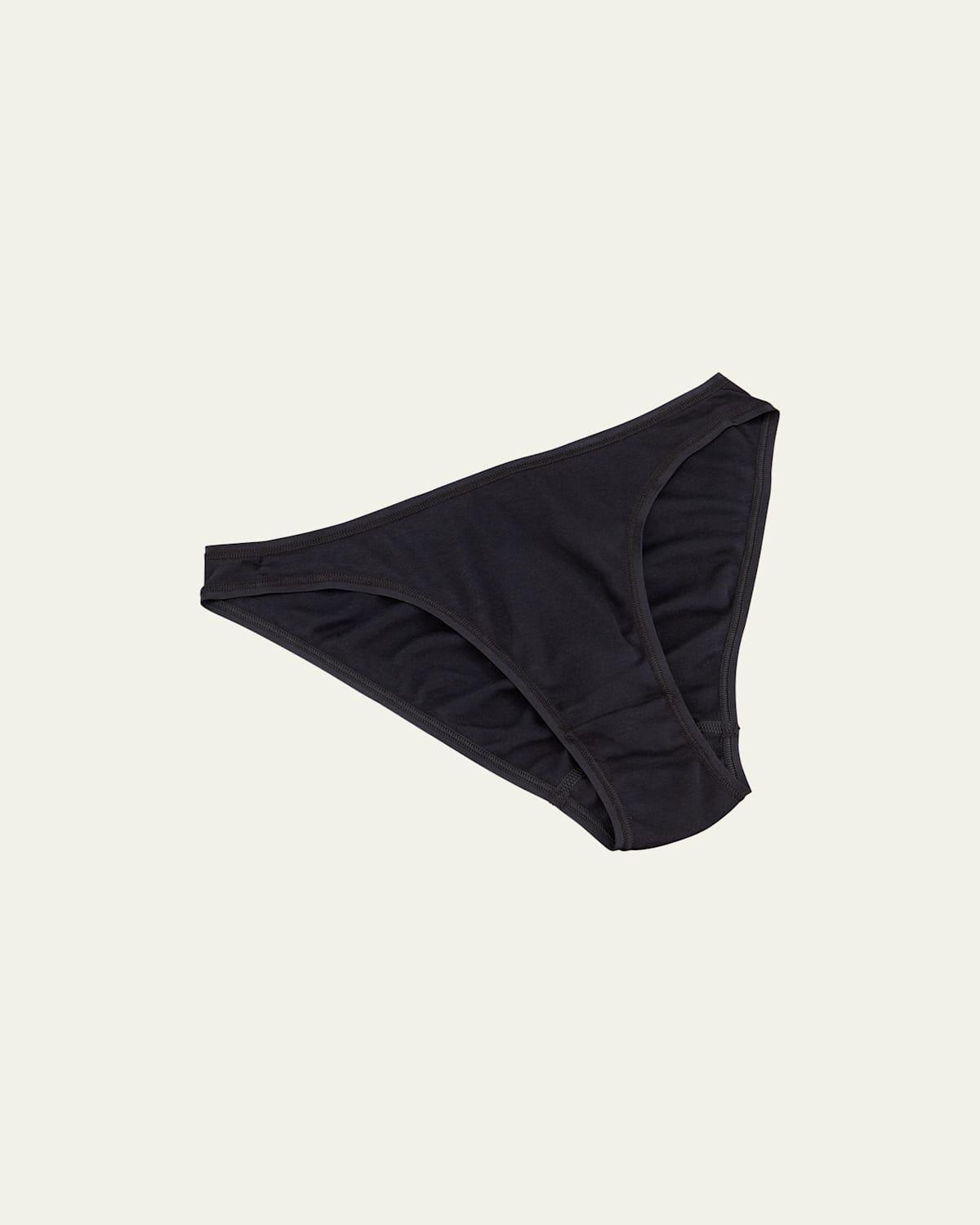 Seamless High-Cut Cotton Briefs Product Image