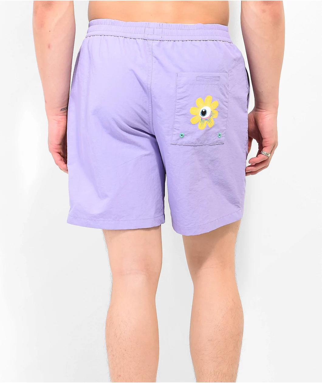 A.LAB Taffy Melted Lavender Board Shorts Product Image