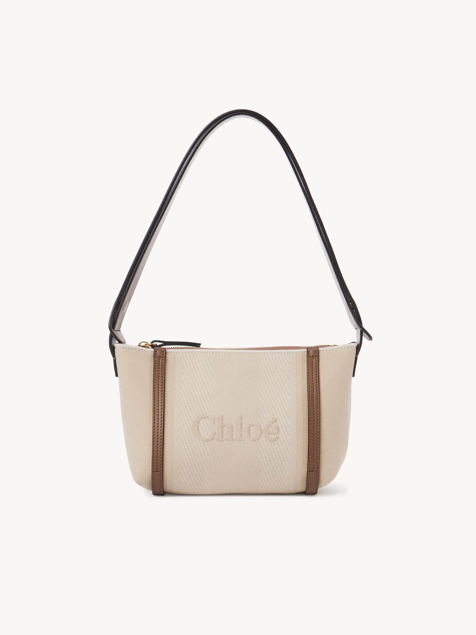 Chloé Carry shoulder bag in canvas Product Image