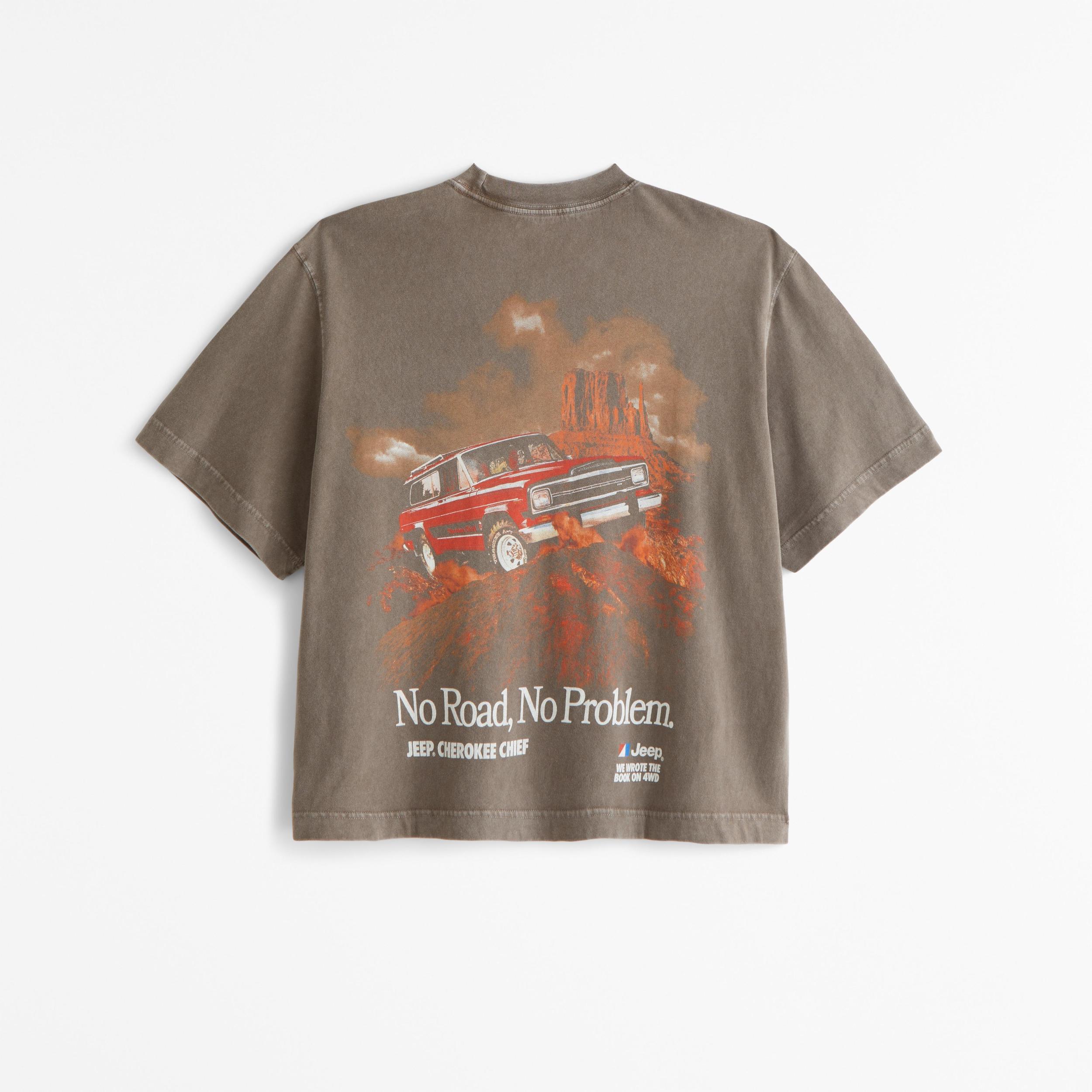 Cropped Mustang Graphic Tee Product Image