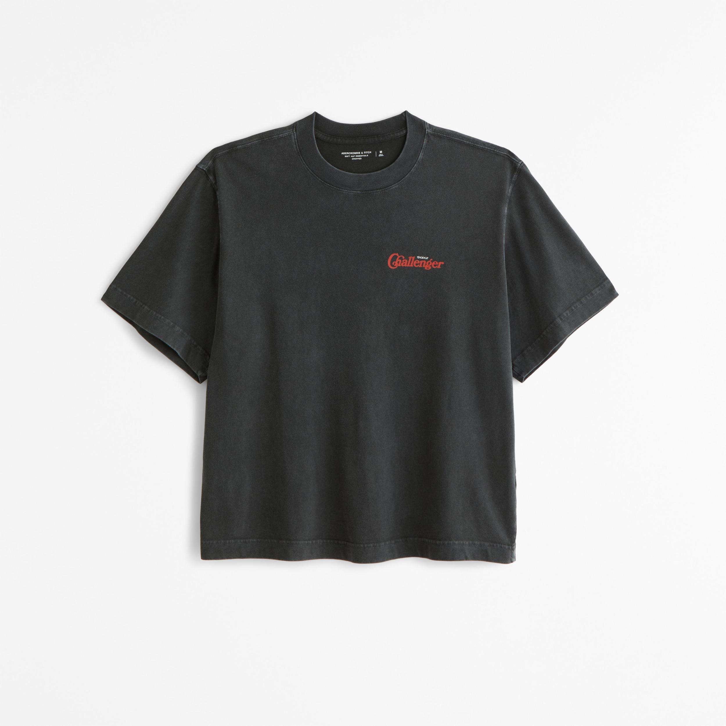 Cropped Mustang Graphic Tee Product Image