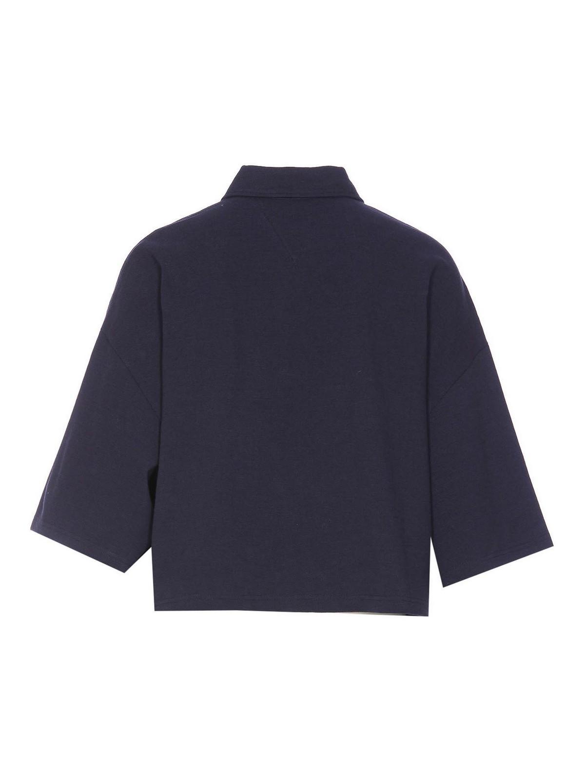 BOTTEGA VENETA Polo In Blue Product Image