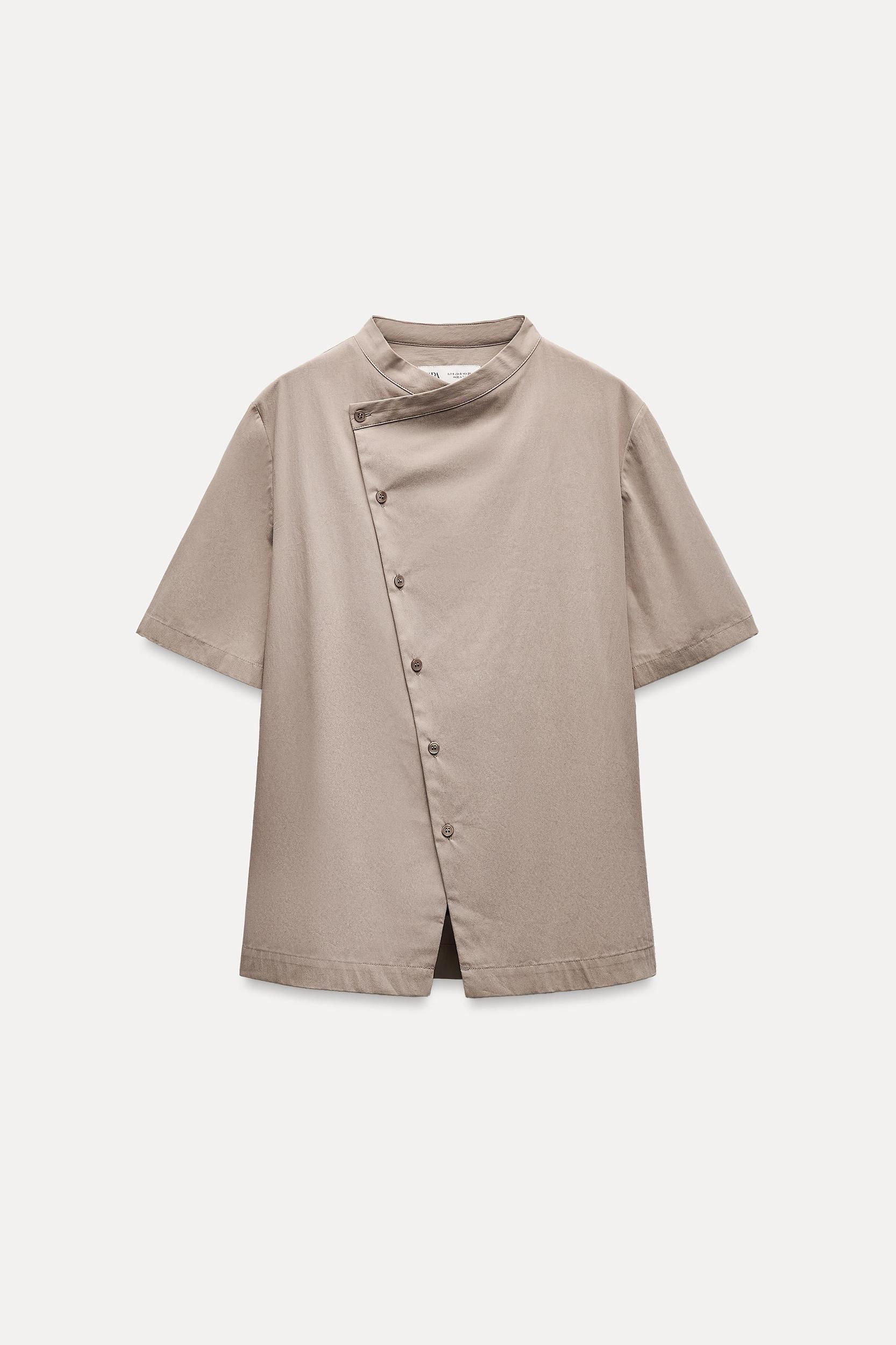 ASYMMETRICAL SHIRT ZW COLLECTION Product Image