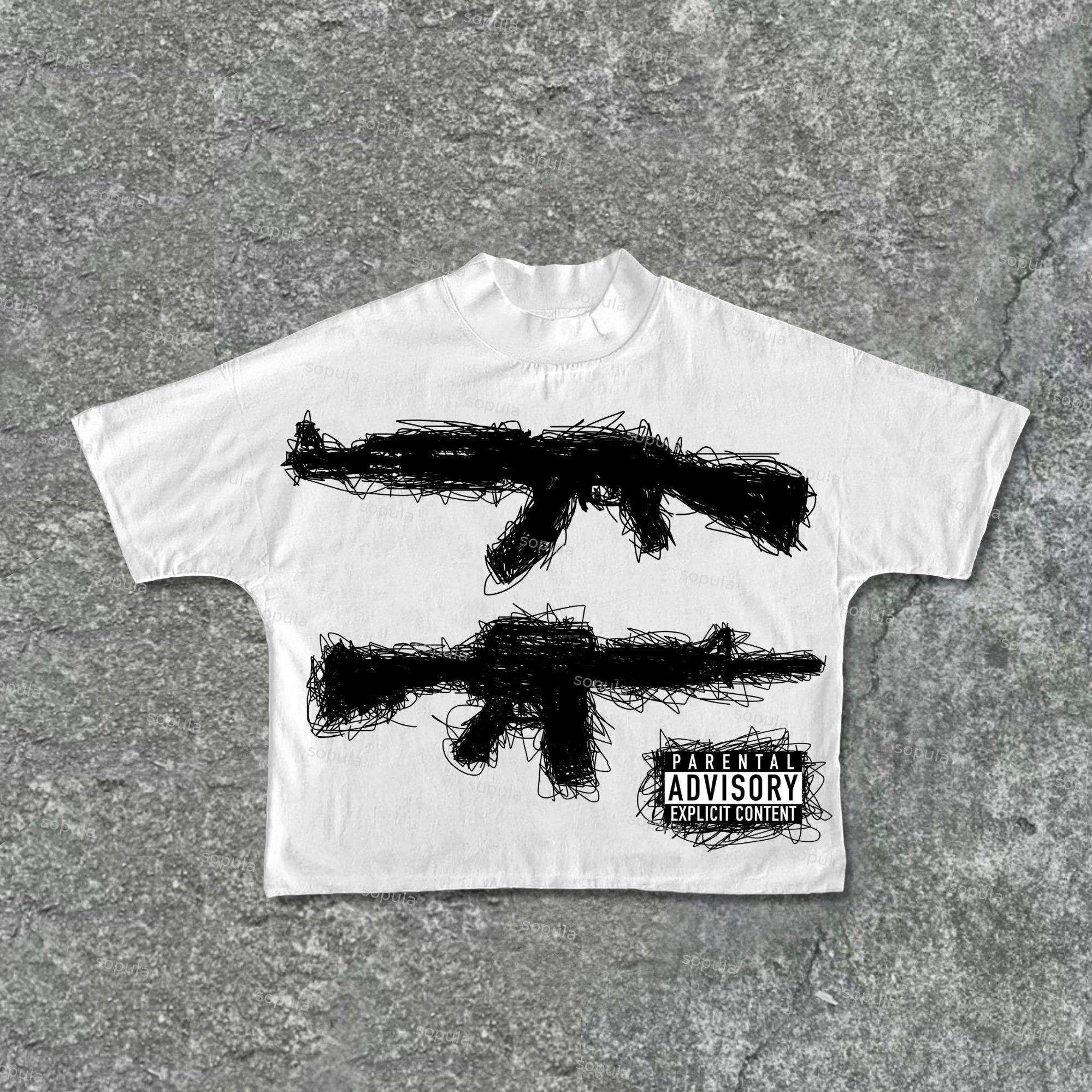 Need Peace Graphics Cotton Cropped T-Shirts Product Image