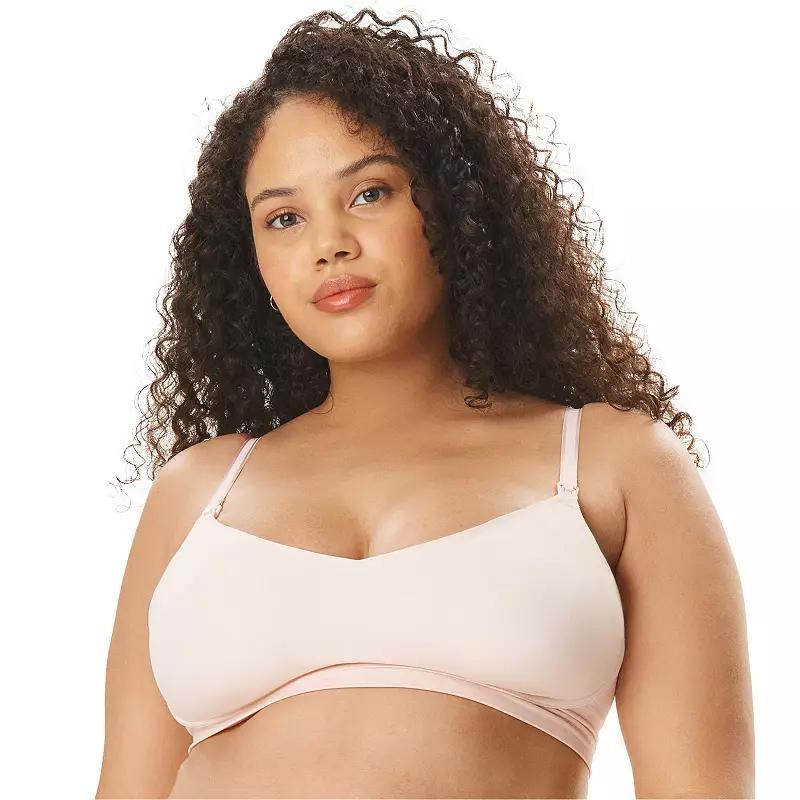 Maternity Motherhood Seamless Bonded Nursing Bralette 90028, Womens Product Image