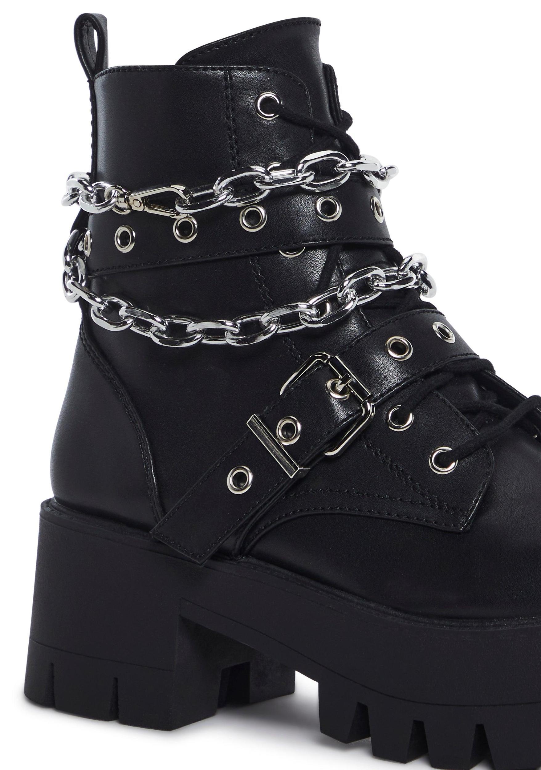 Bad Girl Blues Platform Boots Girls Product Image