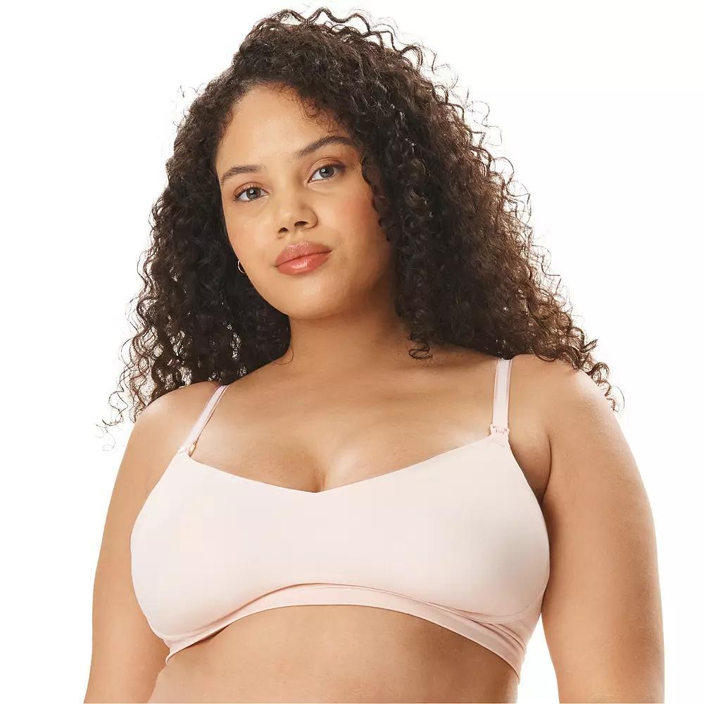 Maternity Motherhood Seamless Bonded Nursing Bralette 90028, Womens Product Image