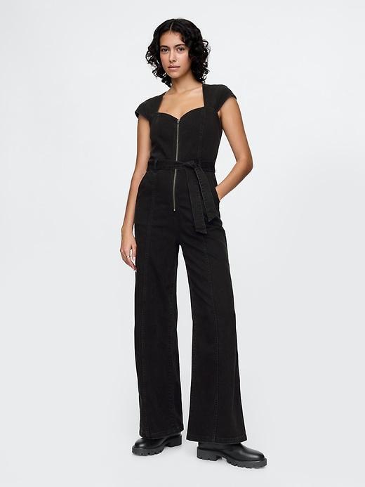 Denim Jumpsuit Product Image