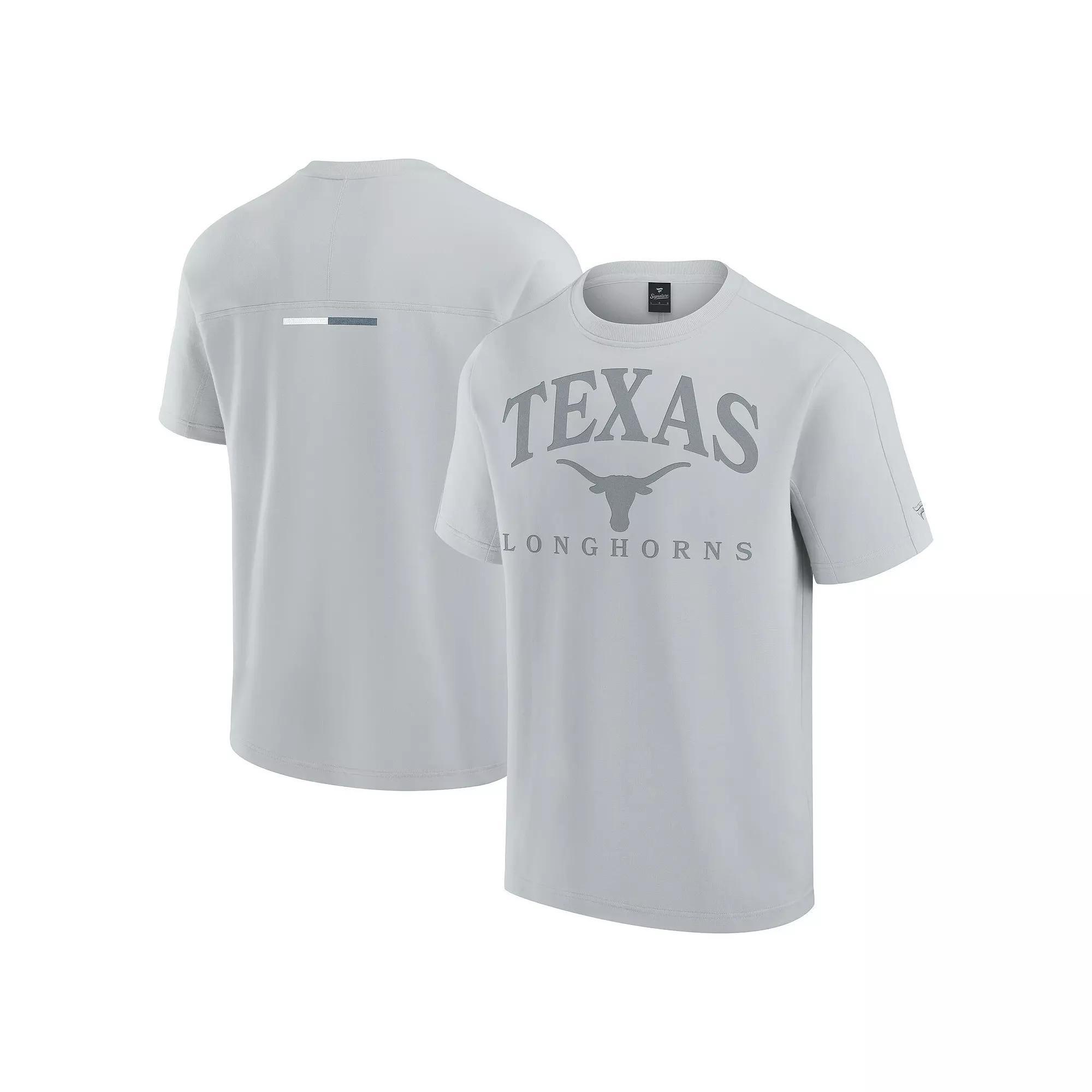 Men's Fanatics Gray Texas Longhorns Flex Tri-Blend T-Shirt, Size: XL, Grey Product Image