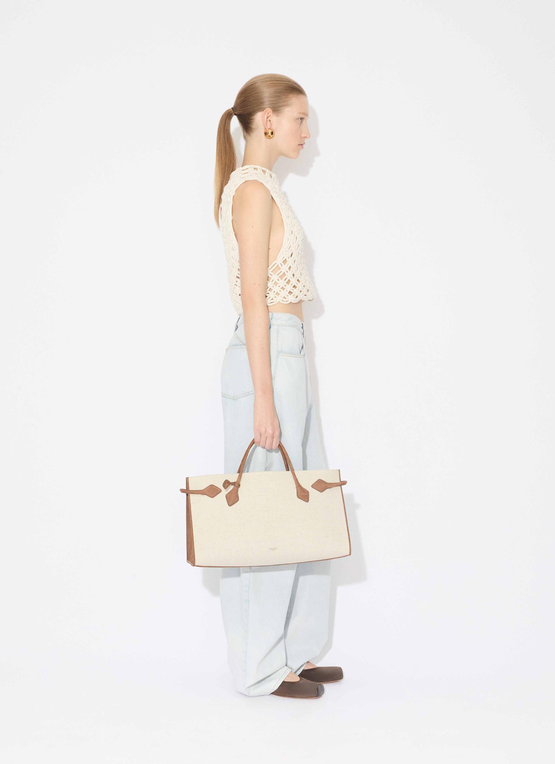 WHITE  HAND KNOTTED TOP Product Image