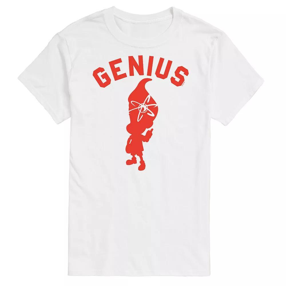 Big & Tall Jimmy Neutron Genius Sillouhette Graphic Tee, Mens Product Image