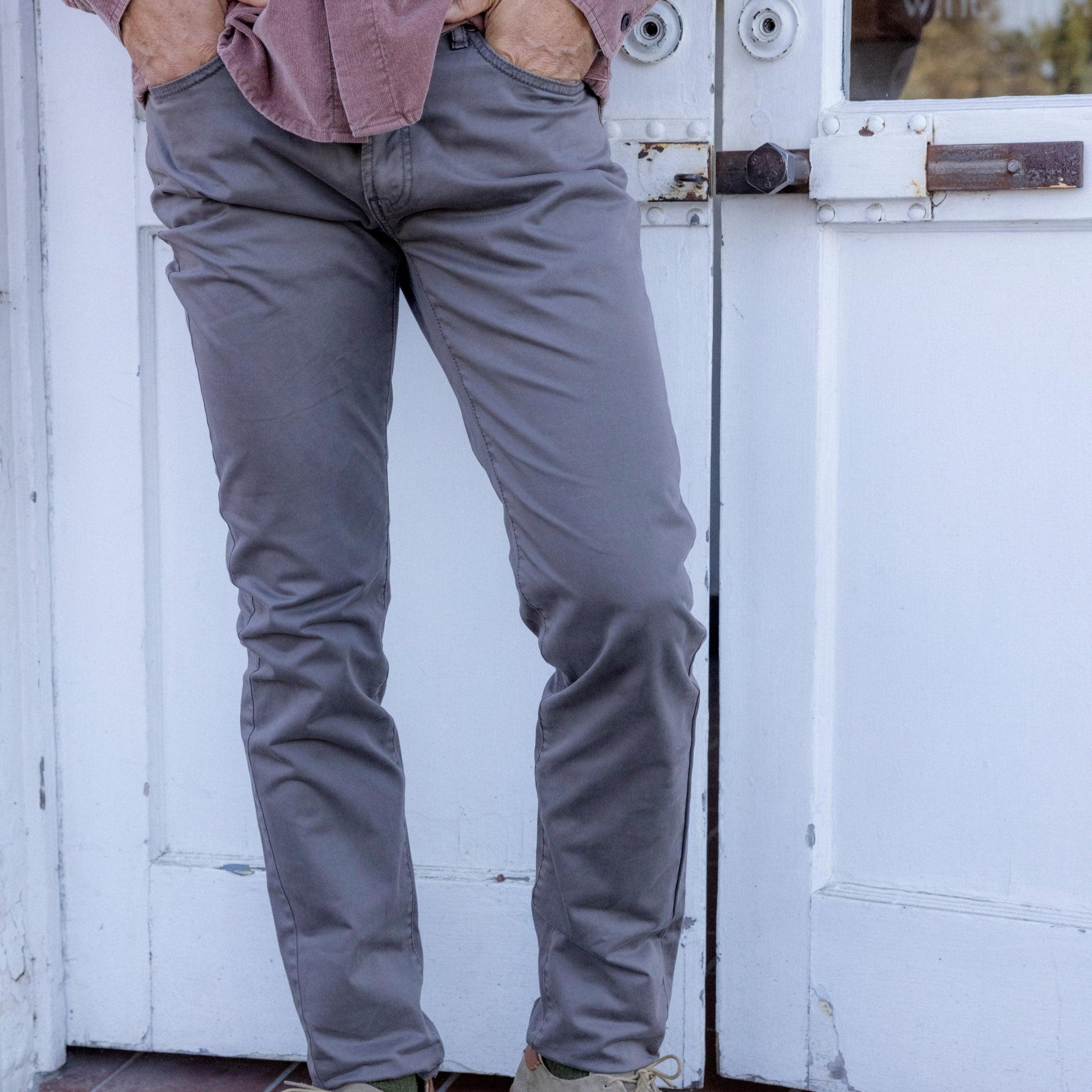 Alternative Stretch Slim Fit 5 Pocket - Gunmetal Product Image