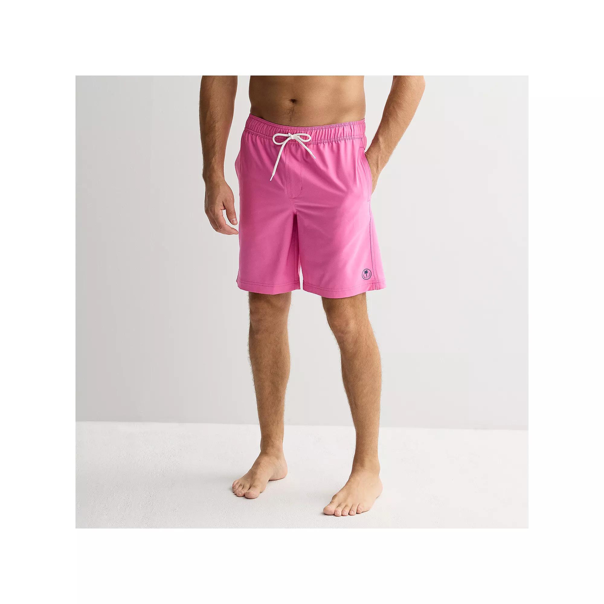 Men's Trinity Coast 9" Swim Trunks, Size: Large 9 INCH, Wild Orchid Product Image