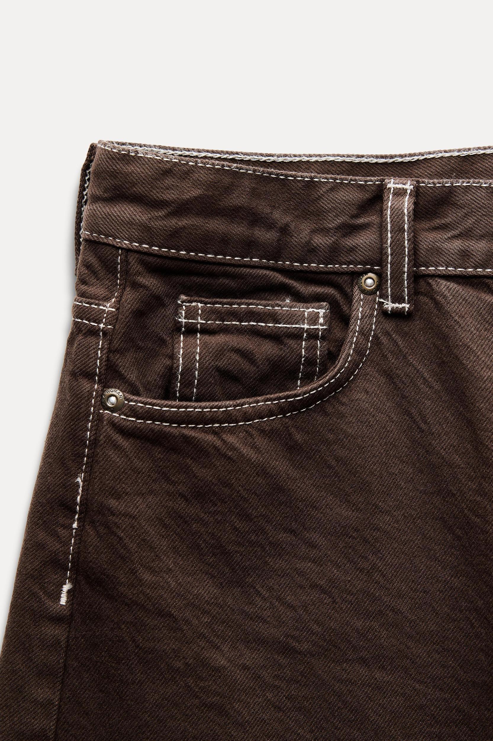 ZW COLLECTION MID-RISE BALLOON JEANS Product Image