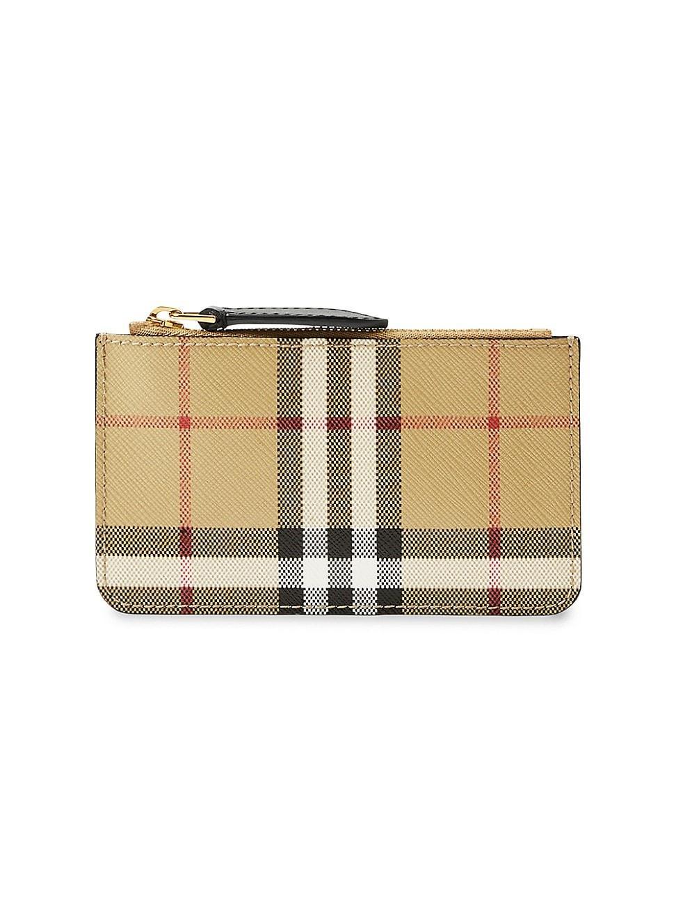 Kelbrook Check Zip Wallet Product Image