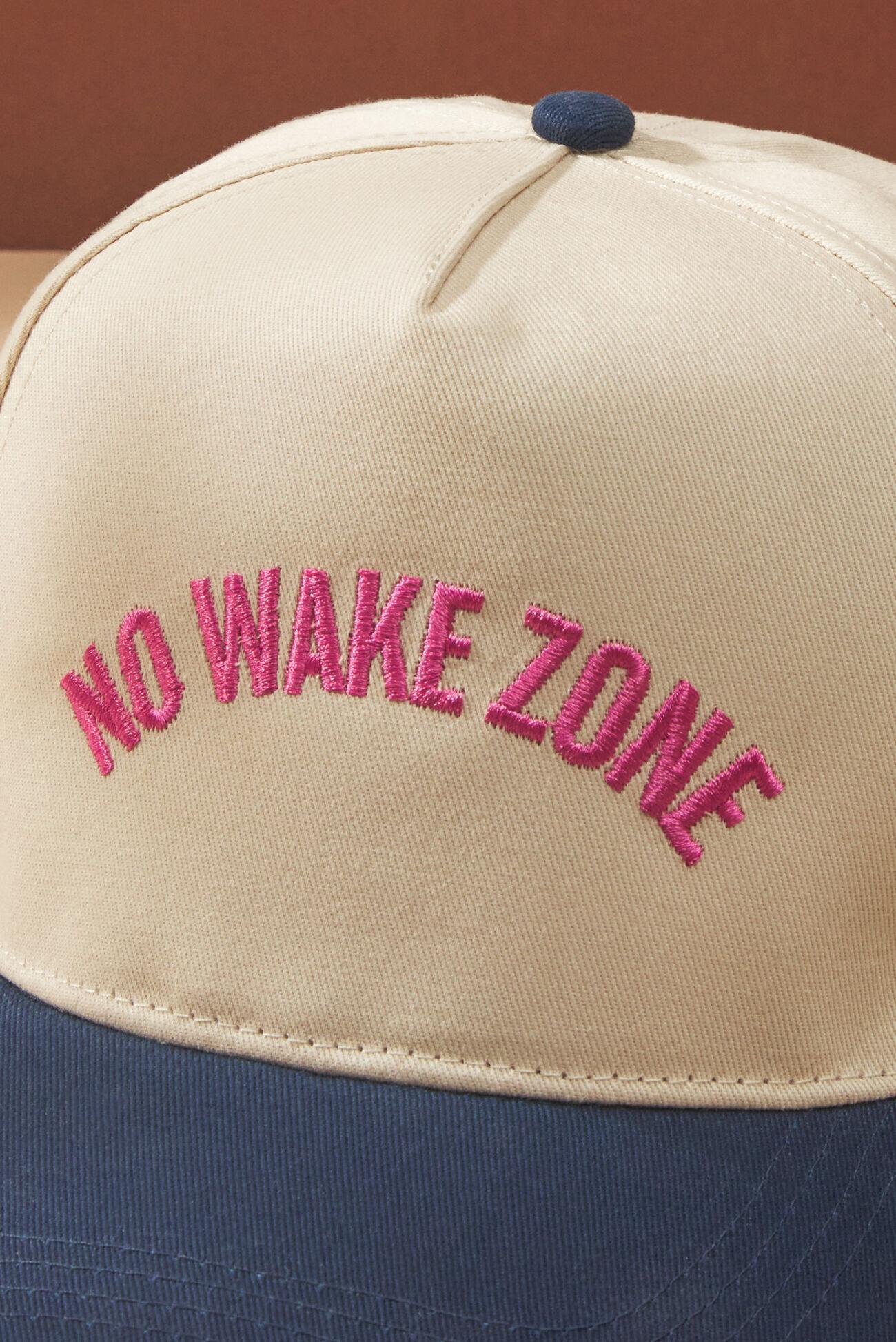 No Wake Zone Trucker Hat Product Image