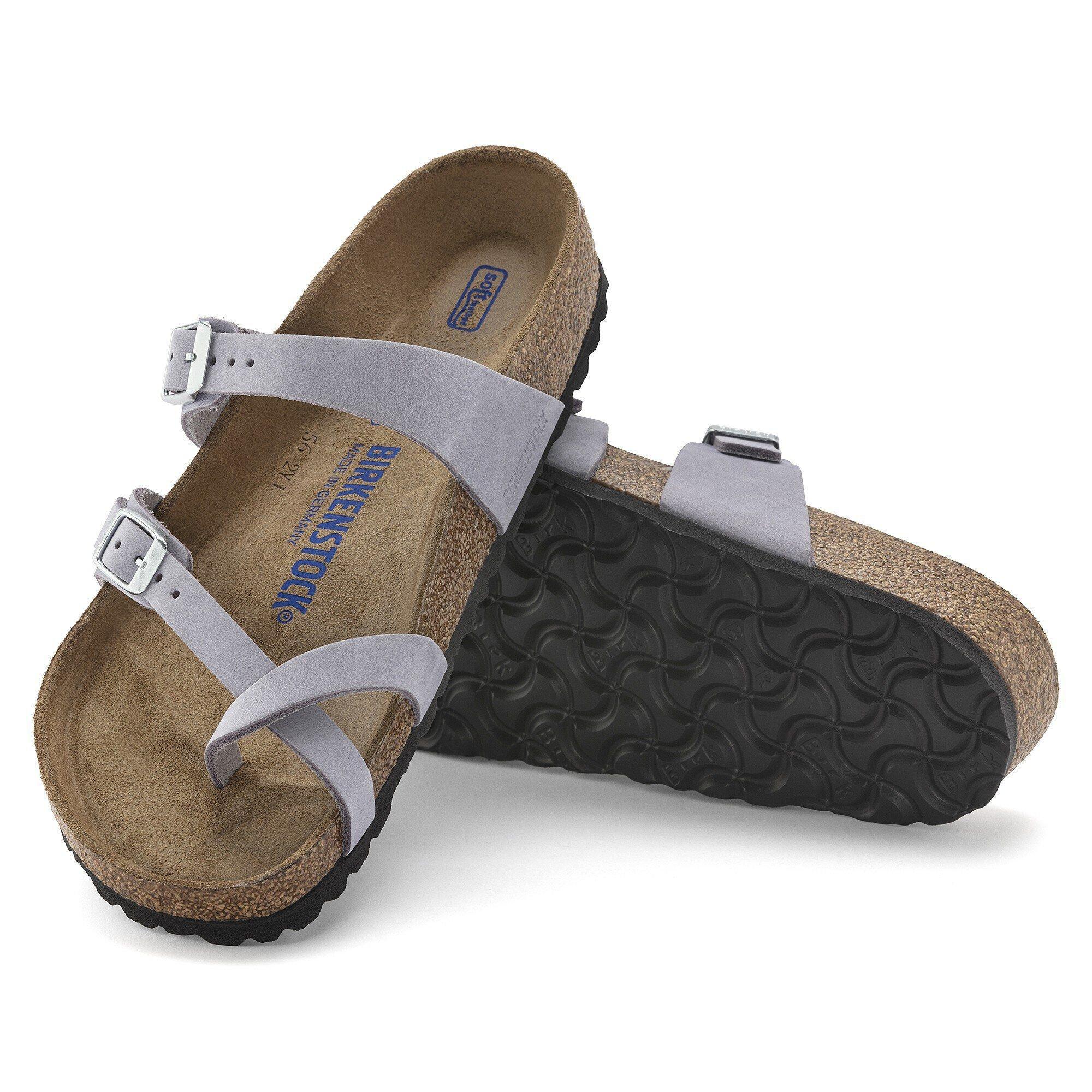 Mayari Soft Footbed Nubuck Leather Purple Fog Product Image