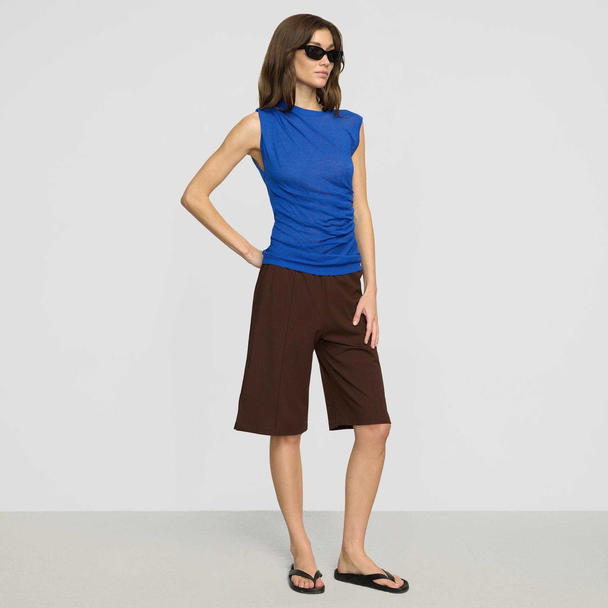 Gallia Stretch-Waist Bermuda Short Product Image