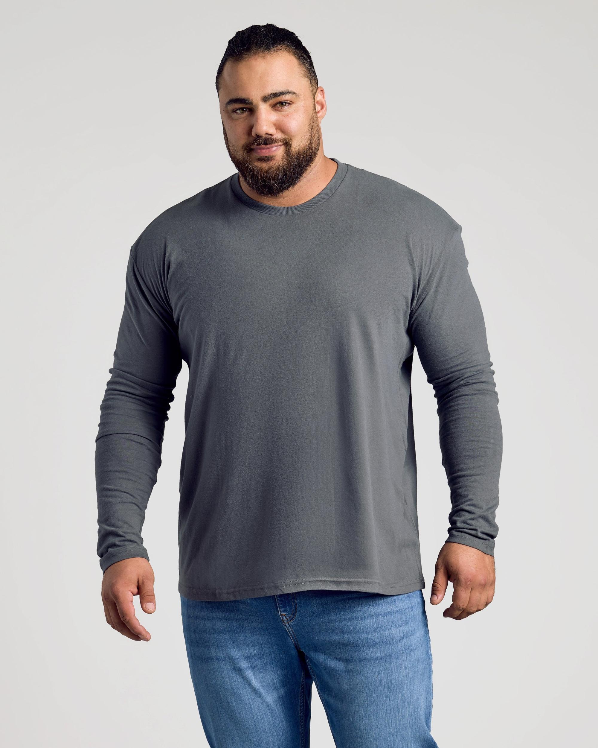 Carbon Classic Long Sleeve Crew Neck Product Image