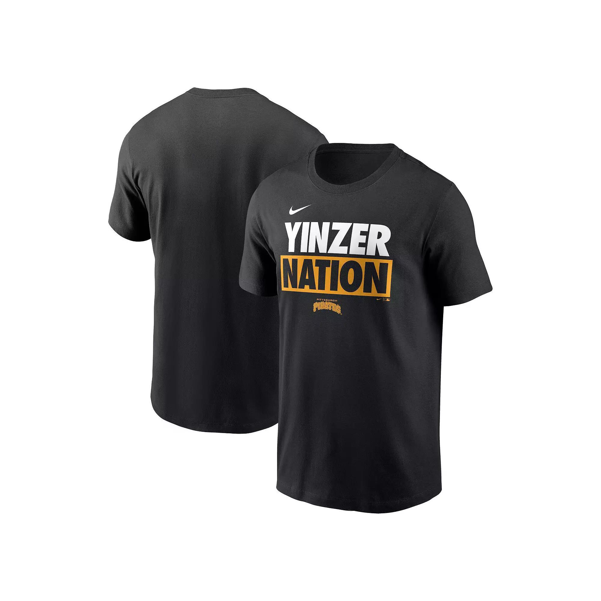 Mens Nike Pittsburgh Pirates Rally Rule T-Shirt Product Image