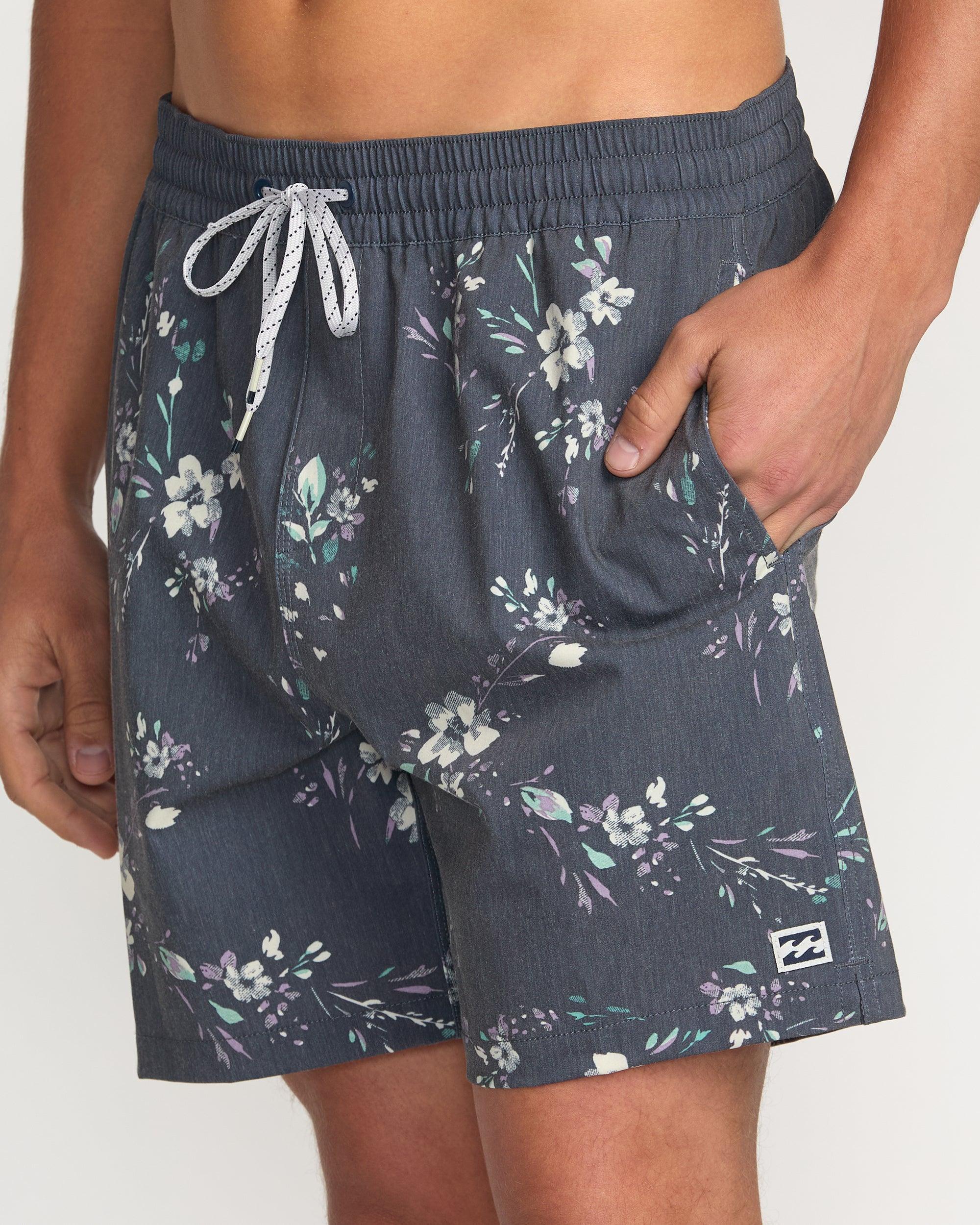 Dbah Panel Laybacks Swim Trunk - Green Ash Male Product Image