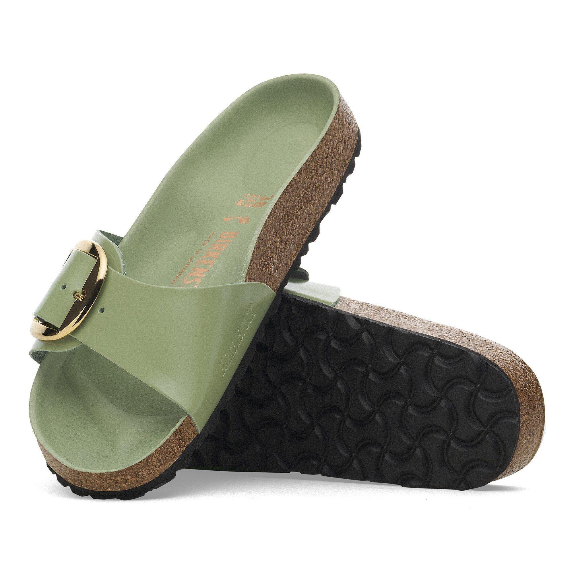 Madrid Big Buckle Natural Leather Patent Product Image