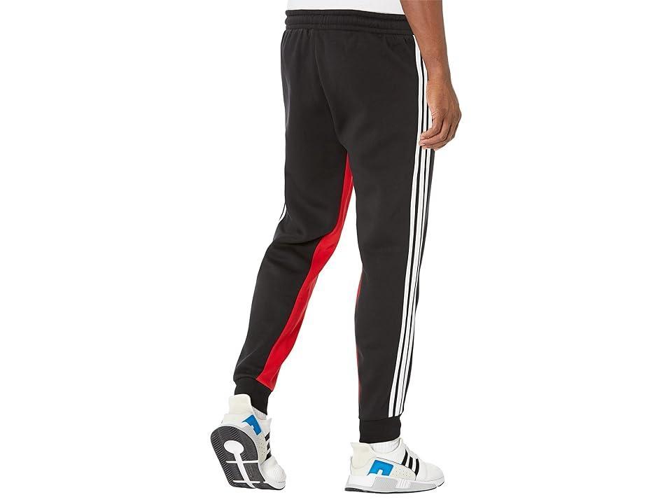 adidas Originals Superstar Fleece Track Pants Shadow Red) Men's Clothing Product Image