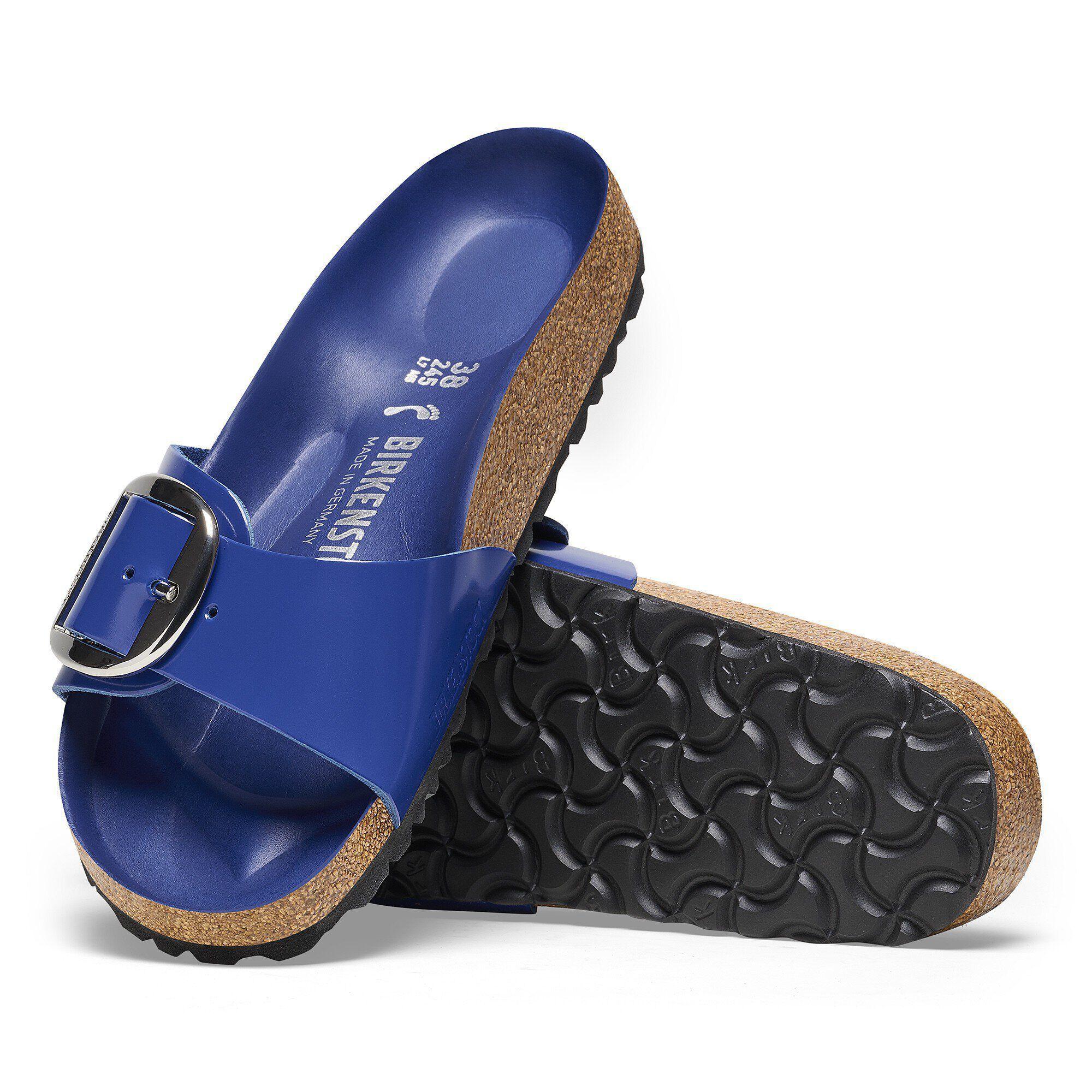 Madrid Big Buckle Natural Leather Patent Product Image