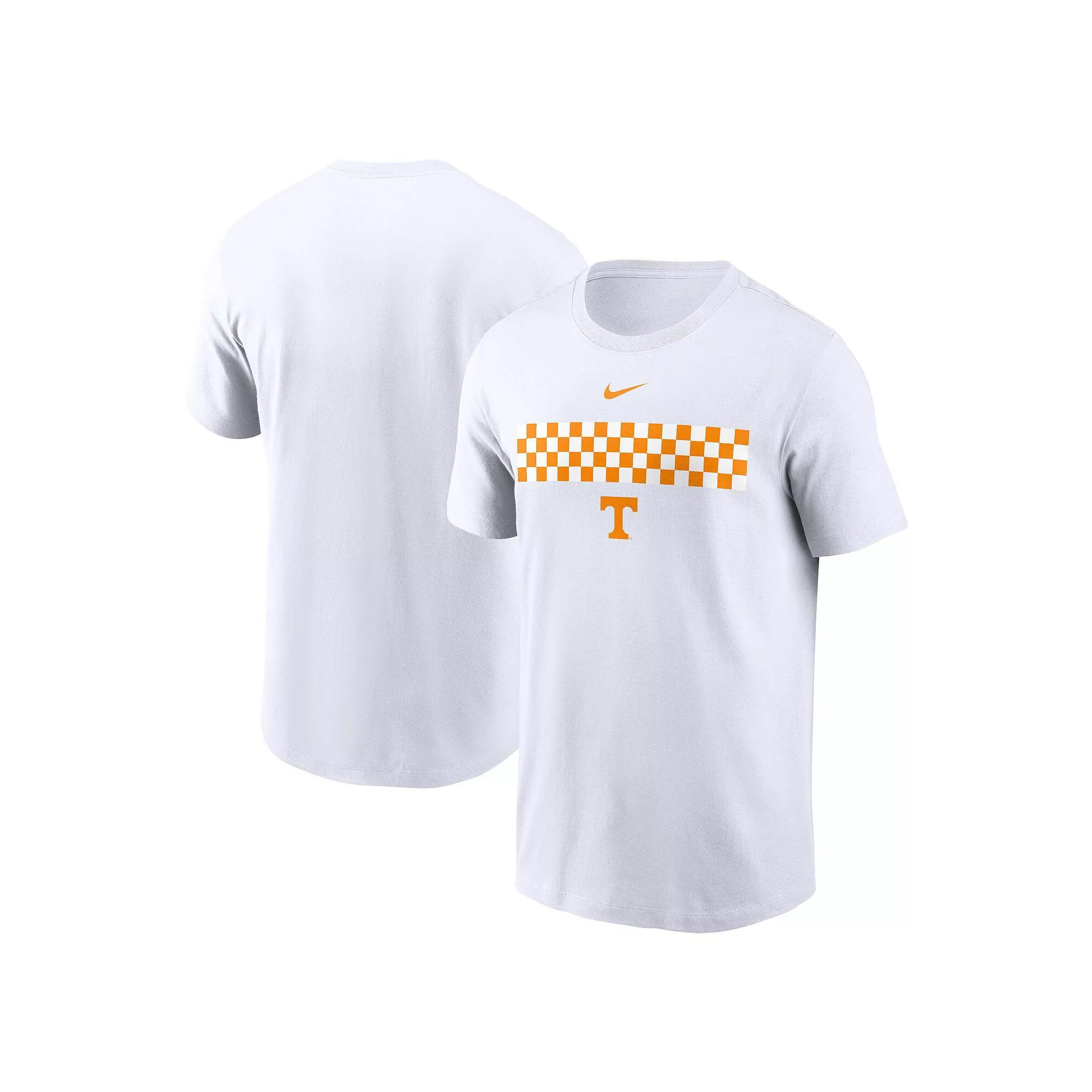 Men's Nike White Tennessee Volunteers Campus Pattern T-Shirt, Size: 2XL Product Image