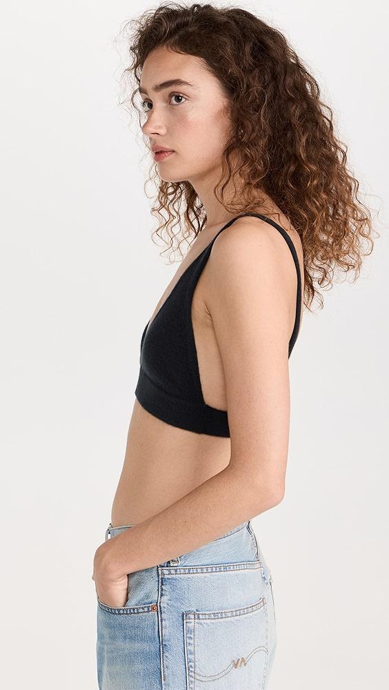 LISA YANG Capucine Cashmere Bralette | Shopbop Product Image