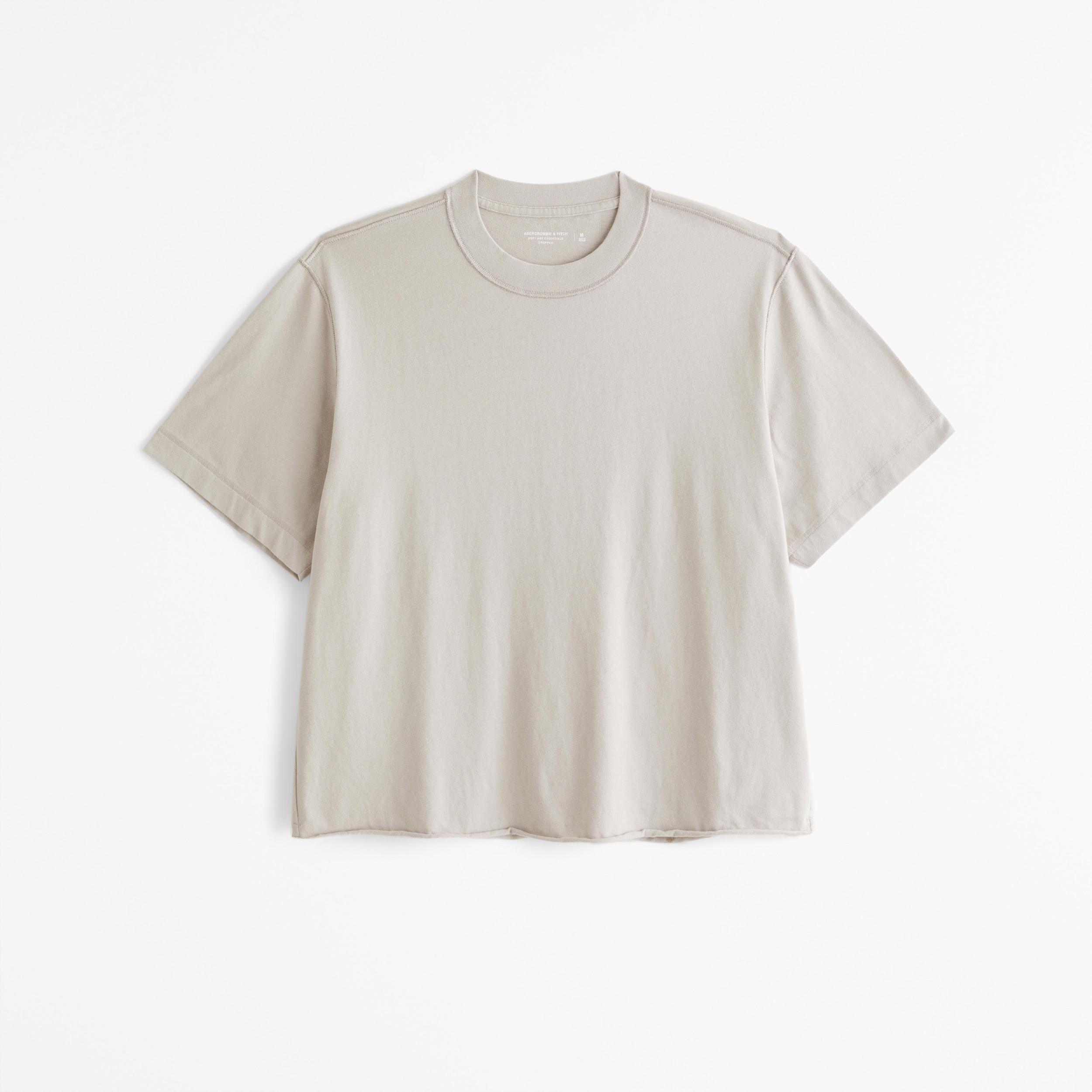 Vintage-Inspired Cropped Tee Product Image