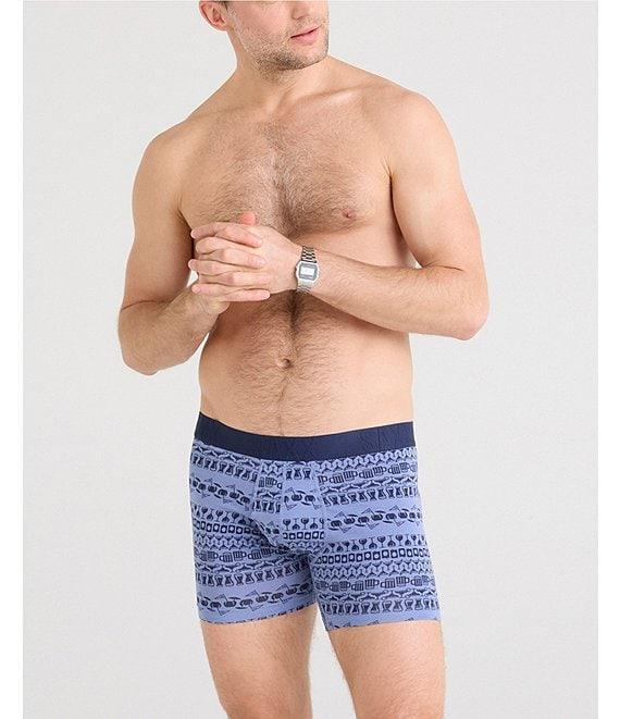 SAXX DropTemp™ Cooling Printed 5#double; Inseam Boxer Briefs Product Image