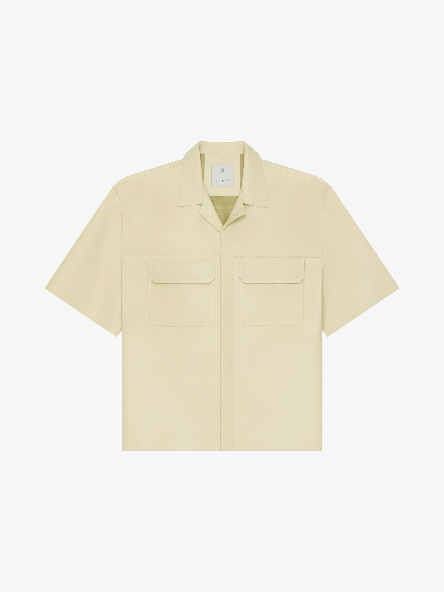 Shirt in nappa leather Product Image