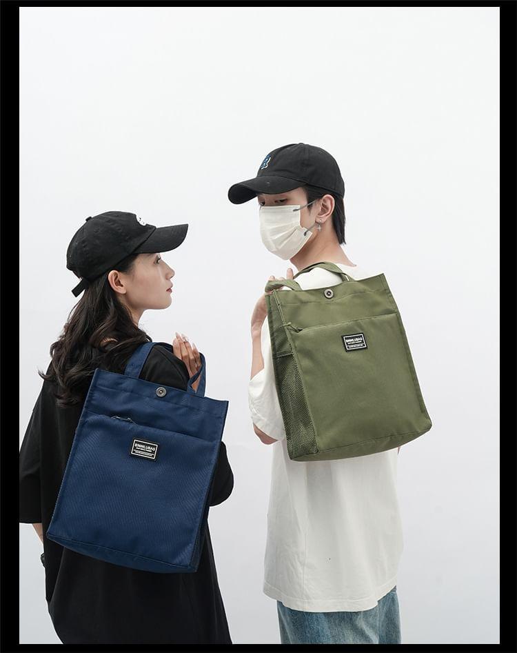 Plain Nylon Tote Bag Product Image