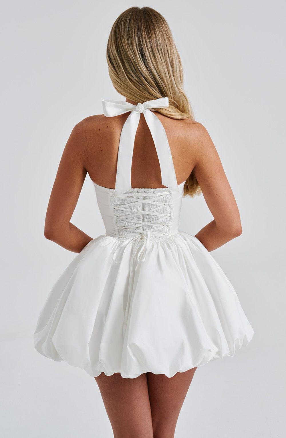 Maricia Mini Dress - Ivory Product Image