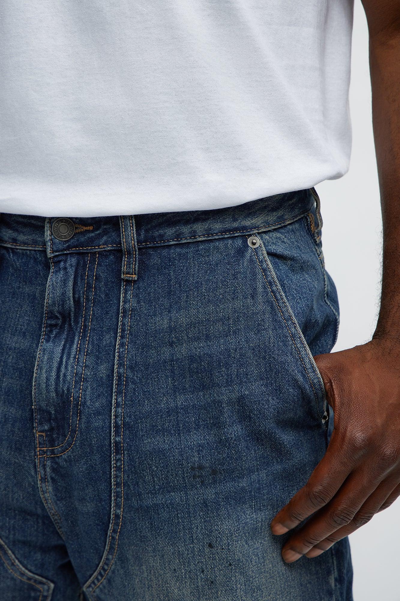 Righteous Carpenter Baggy Jeans - Dark Wash Male Product Image