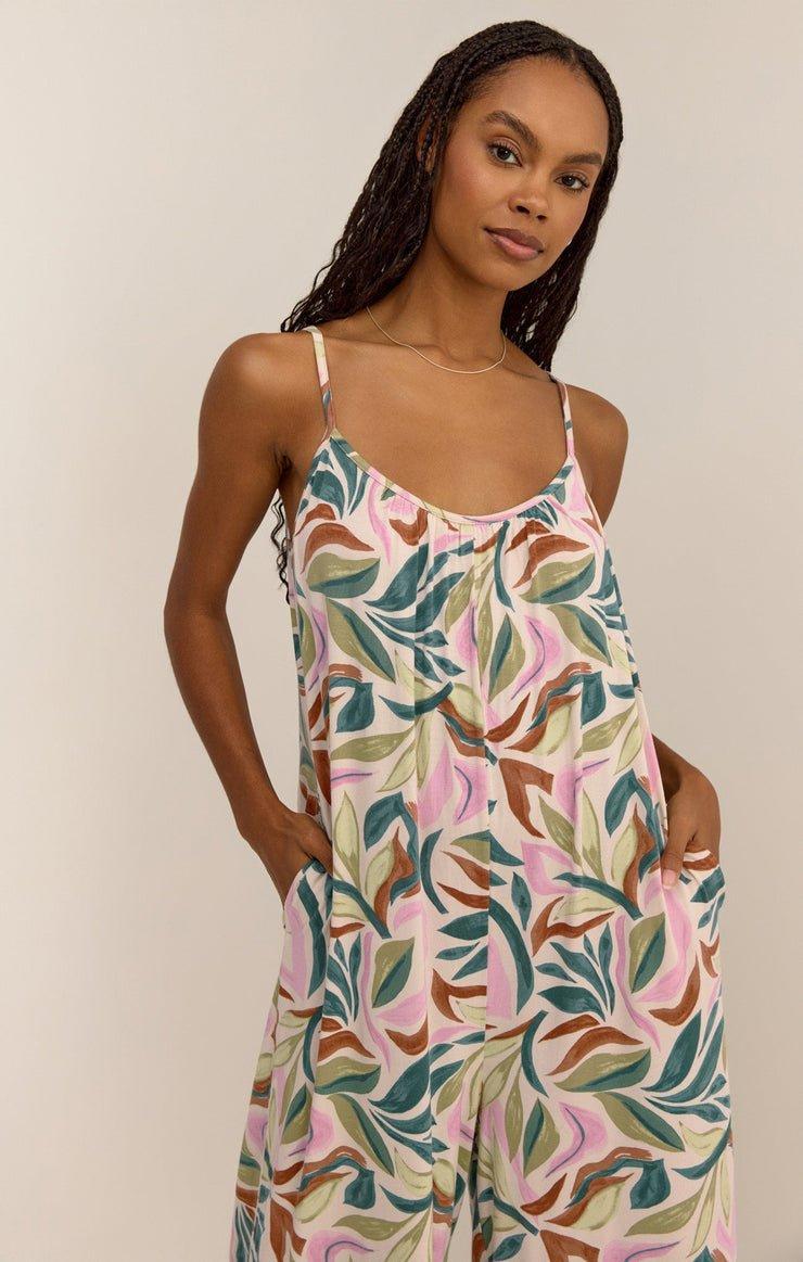 FLARED SAFARI JUMPSUIT Product Image