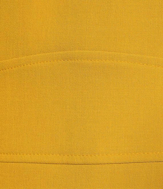 Kasper Stretch Crepe Crew Neckline Sleeveless Sheath Dress Product Image