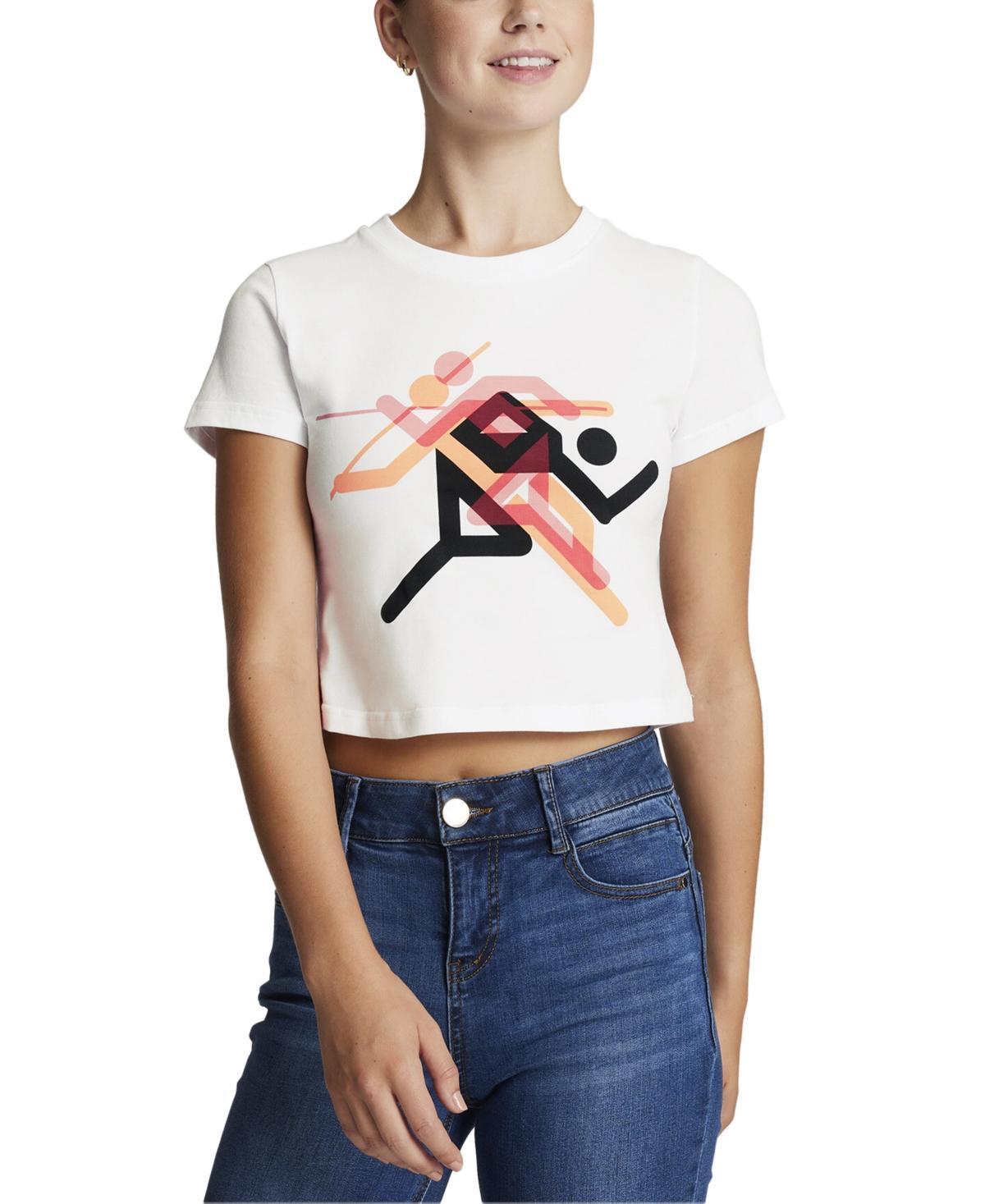 Puma Womens Run Faster Cotton Baby T-Shirt Product Image
