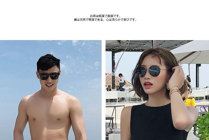 Couple Matching Crop Tankini Top / Cover Up Skirt / Swim Shorts / Set (Various Designs) Product Image