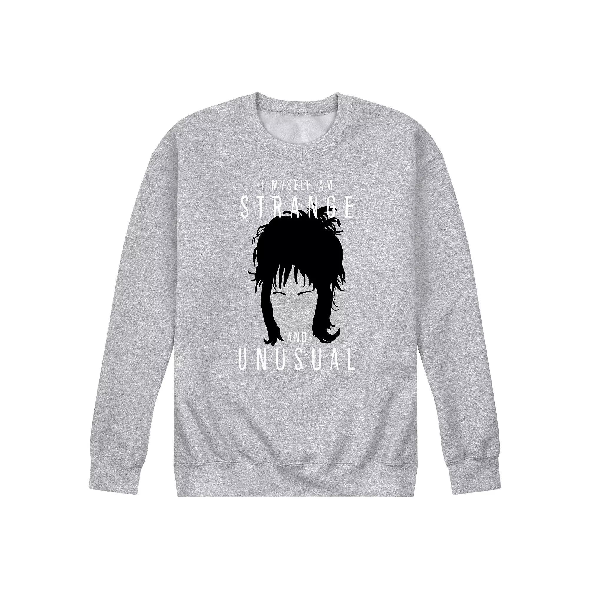 Mens Beetlejuice Lydia Strange Unusual Sweatshirt Product Image