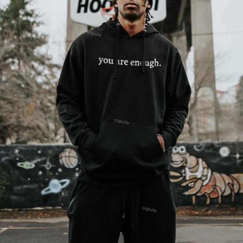 Men's Dear Person Behind Me Graphic Hoodie Product Image