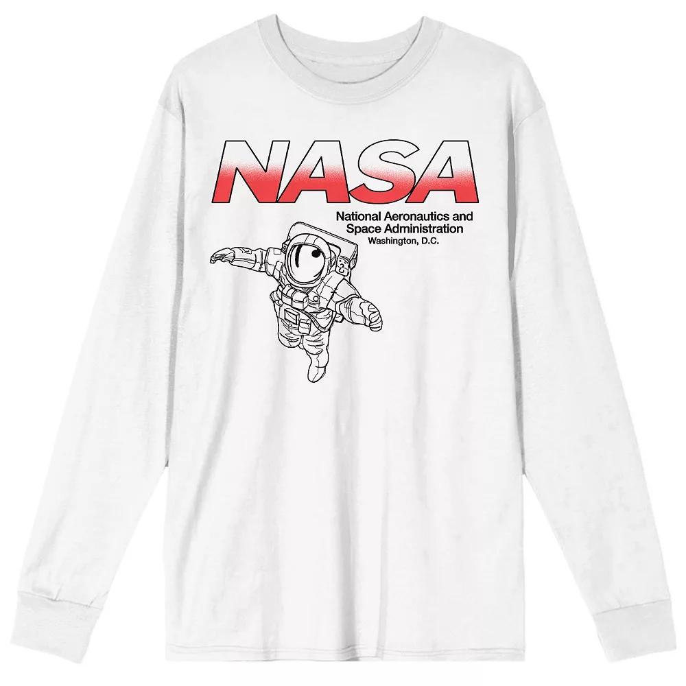 Mens NASA Red and Logo Tee Product Image