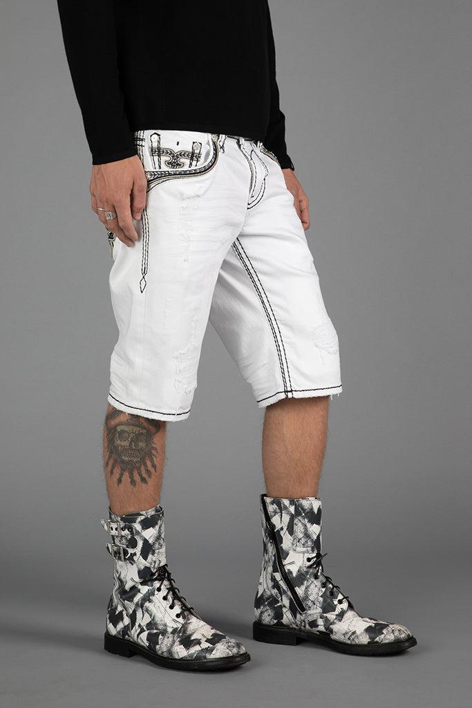 Rielly Denim Shorts Product Image
