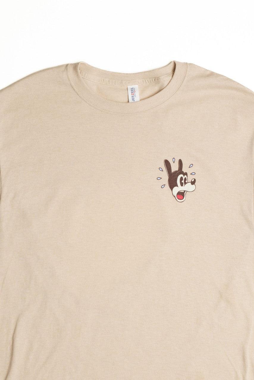 Surprised Cartoon Dog T-Shirt Product Image